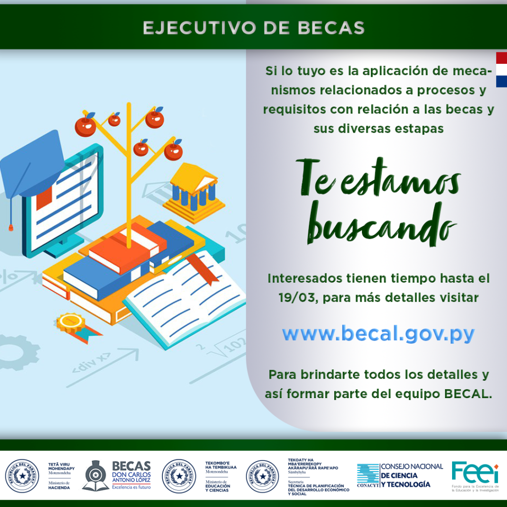 Ejecutivo de Becas 2021
