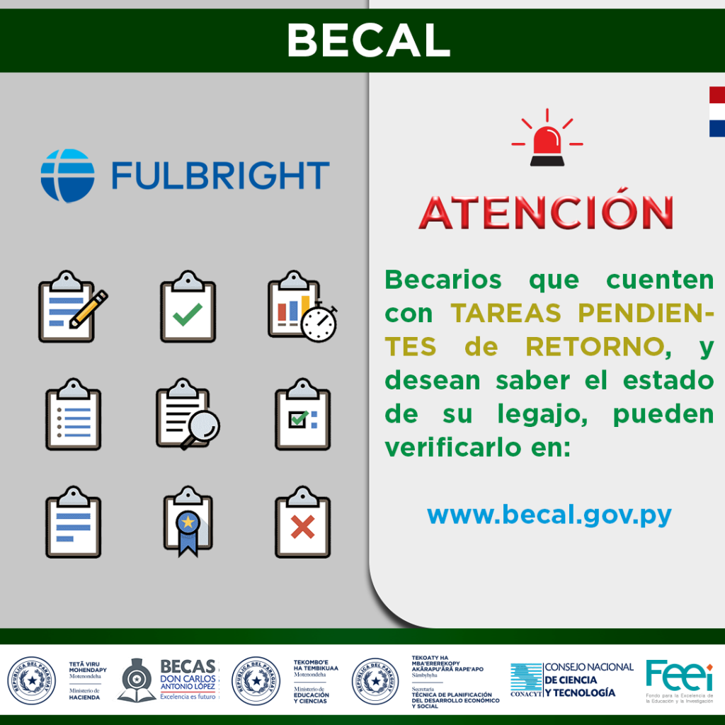 Tareas Retorno_Fulbright