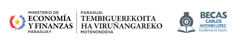 Logotipo de; BECAS Carlos Antonio López