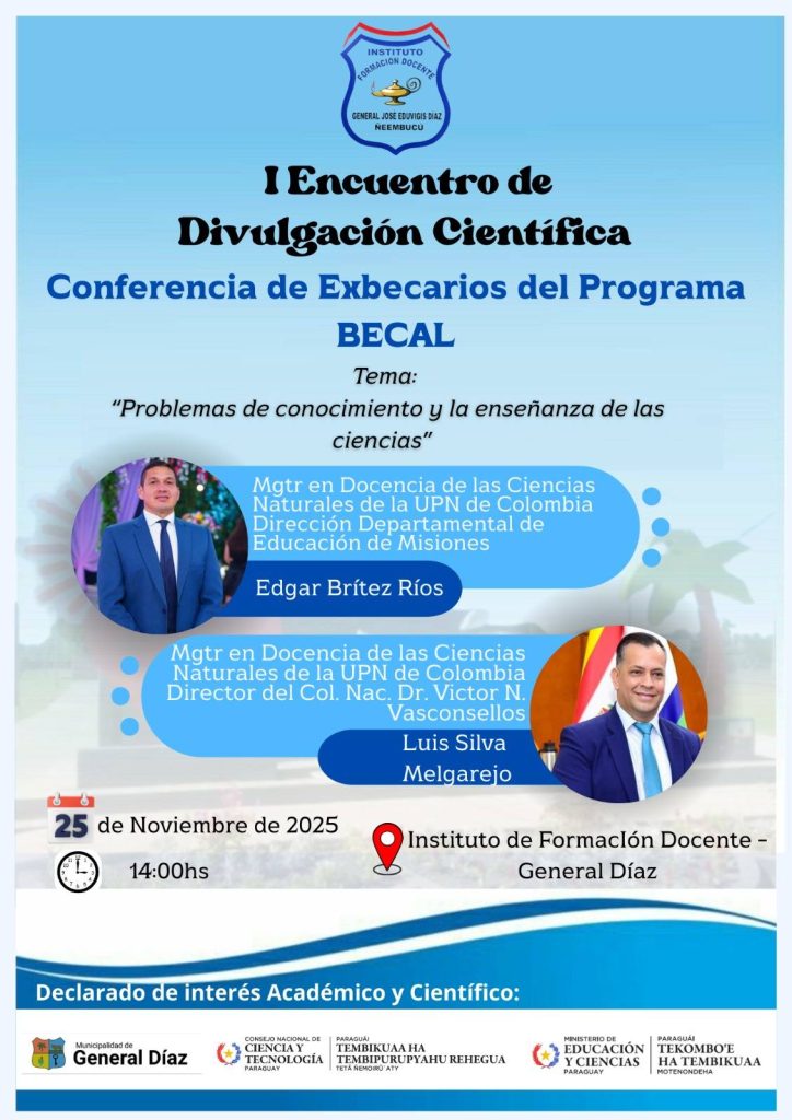 Encuentro de Divulgación Científica - Departamento de Ñeembucú